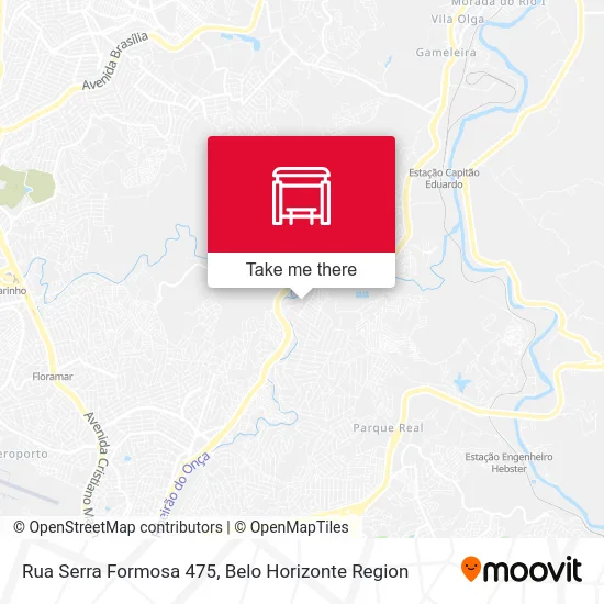 Rua Serra Formosa 475 map