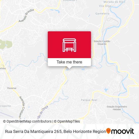 Rua Serra Da Mantiqueira 265 map