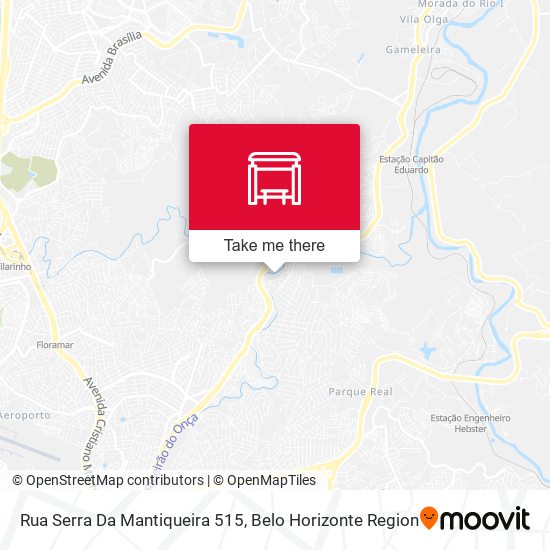 Rua Serra Da Mantiqueira 515 map