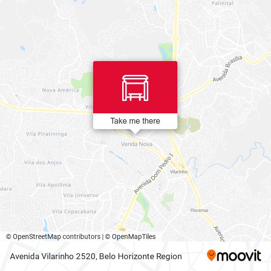 Avenida Vilarinho 2520 map