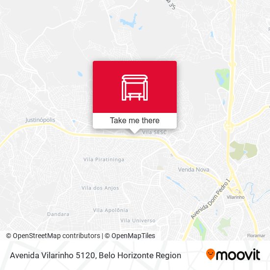 Avenida Vilarinho 5120 map