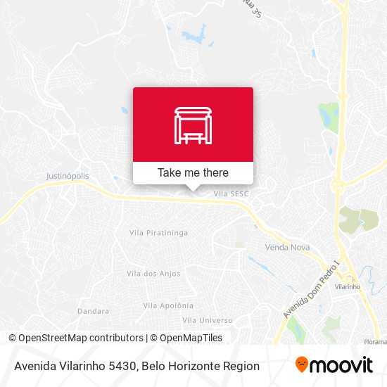 Avenida Vilarinho 5430 map
