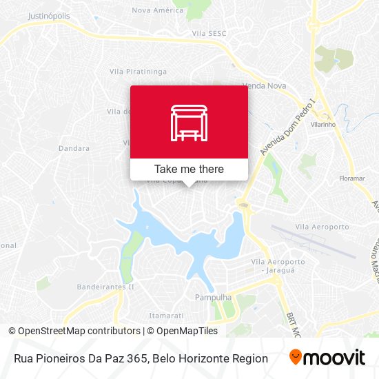 Rua Pioneiros Da Paz 365 map