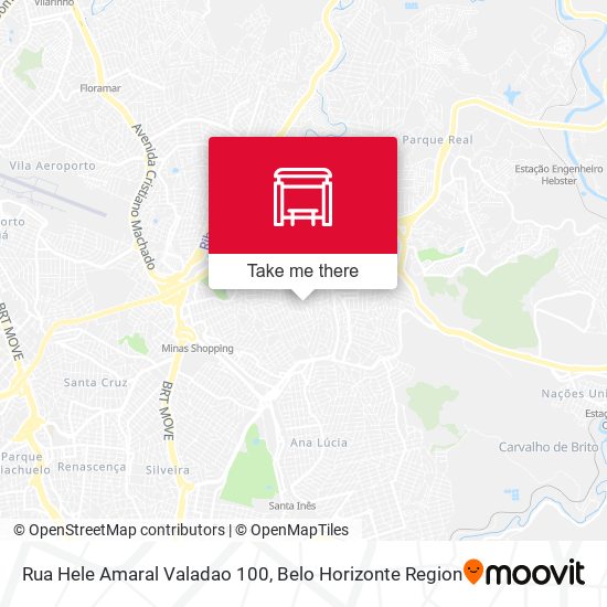 Rua Hele Amaral Valadao 100 map