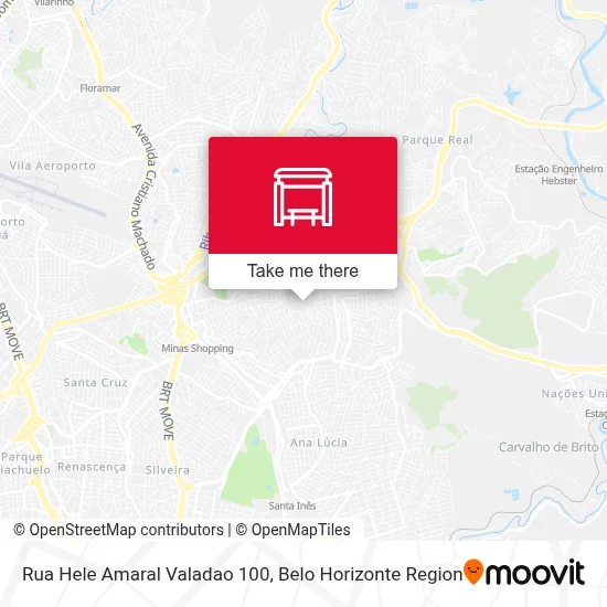 Rua Hele Amaral Valadao 100 map