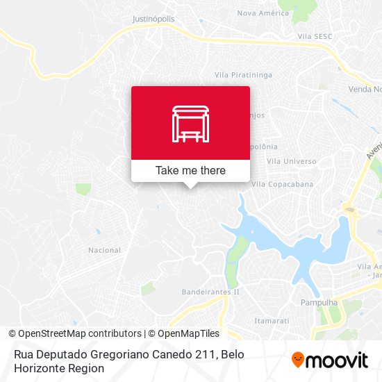 Rua Deputado Gregoriano Canedo 211 map
