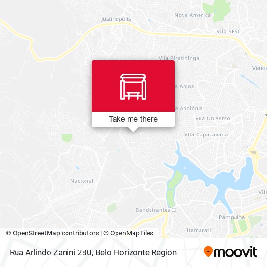 Rua Arlindo Zanini 280 map