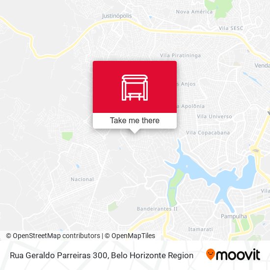 Rua Geraldo Parreiras 300 map