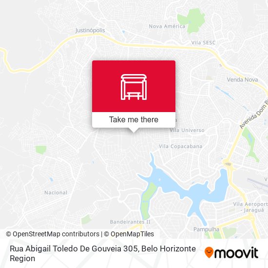 Rua Abigail Toledo De Gouveia 305 map