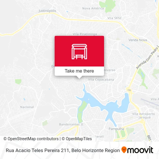 Rua Acacio Teles Pereira 211 map
