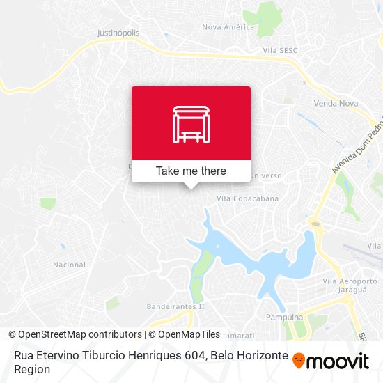 Rua Etervino Tiburcio Henriques 604 map