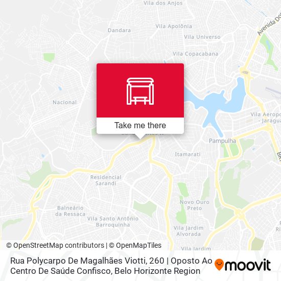 Mapa Rua Polycarpo De Magalhães Viotti, 260 | Oposto Ao Centro De Saúde Confisco