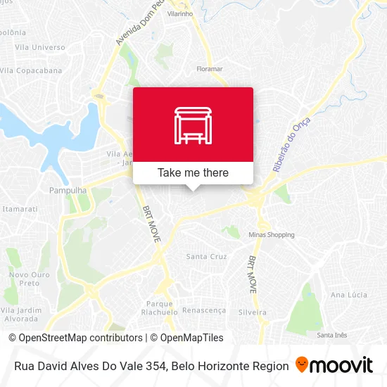Rua David Alves Do Vale 354 map