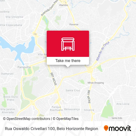 Rua Oswaldo Crivellari 100 map