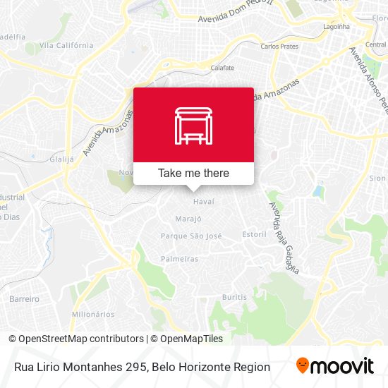 Rua Lirio Montanhes 295 map