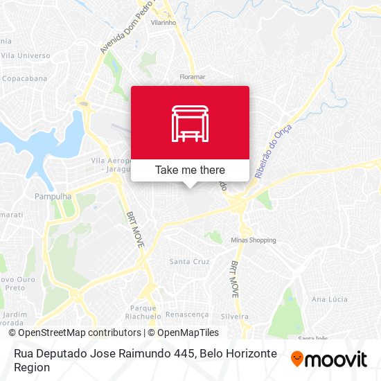 Rua Deputado Jose Raimundo 445 map