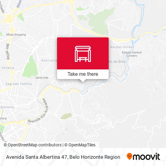 Avenida Santa Albertina 47 map