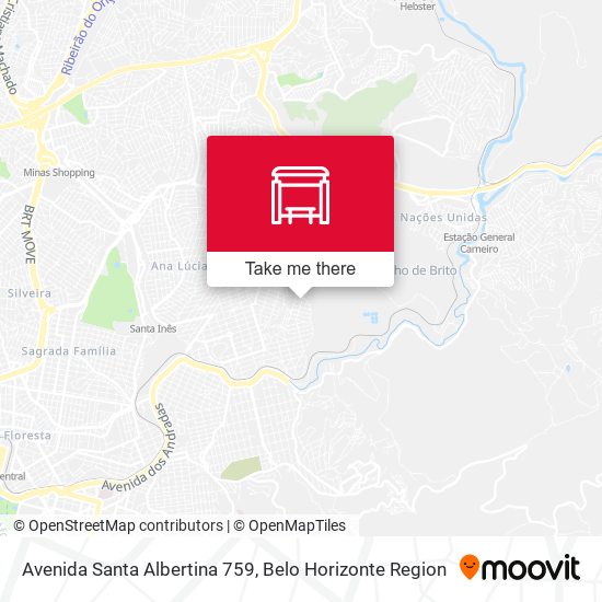 Avenida Santa Albertina 759 map