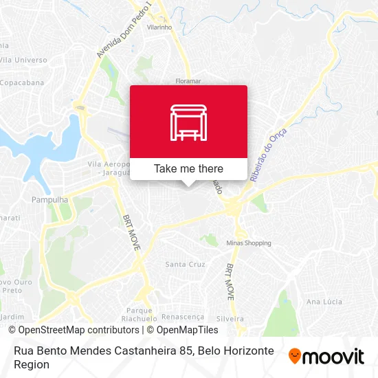 Rua Bento Mendes Castanheira 85 map