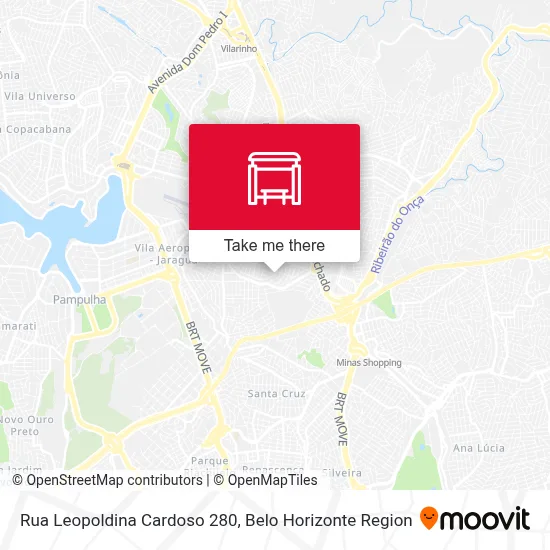 Rua Leopoldina Cardoso 280 map