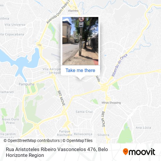 Rua Aristoteles Ribeiro Vasconcelos 476 map