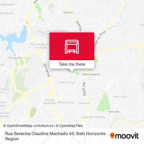 Rua Severina Claudina Machado 60 map