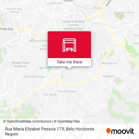 Rua Maria Elizabet Pessoa 175 map