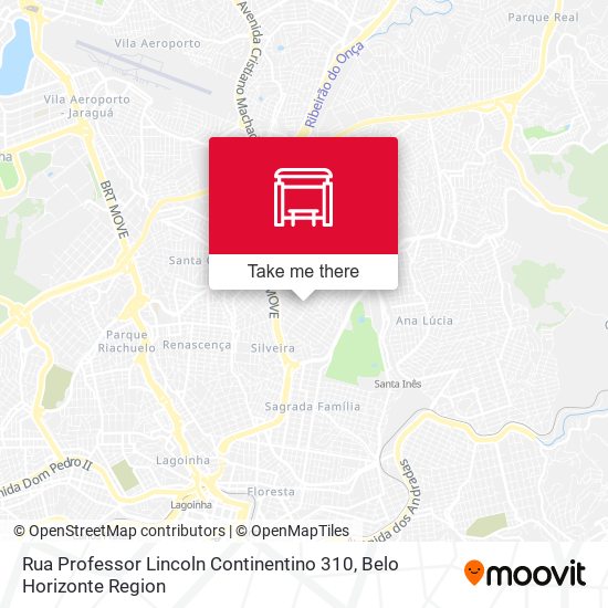 Rua Professor Lincoln Continentino 310 map