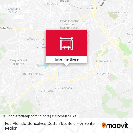 Rua Alcindo Goncalves Cotta 365 map