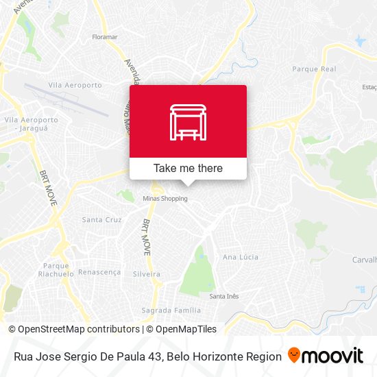 Rua Jose Sergio De Paula 43 map