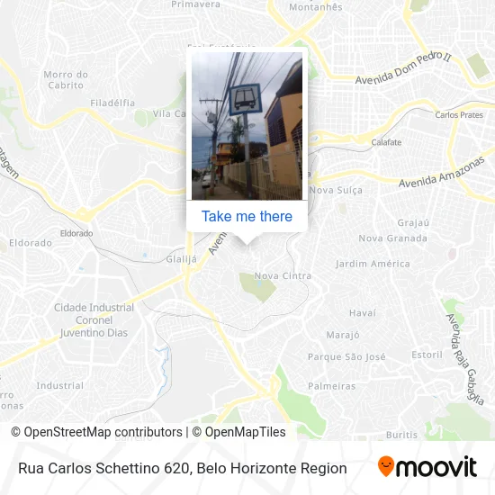 Rua Carlos Schettino 620 map