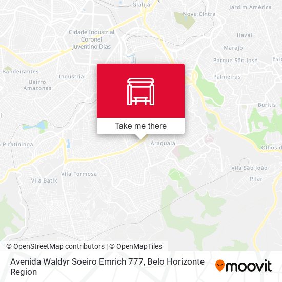 Avenida Waldyr Soeiro Emrich 777 map