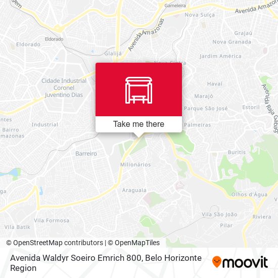 Avenida Waldyr Soeiro Emrich 800 map