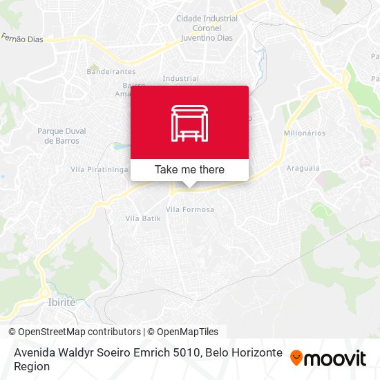 Avenida Waldyr Soeiro Emrich 5010 map