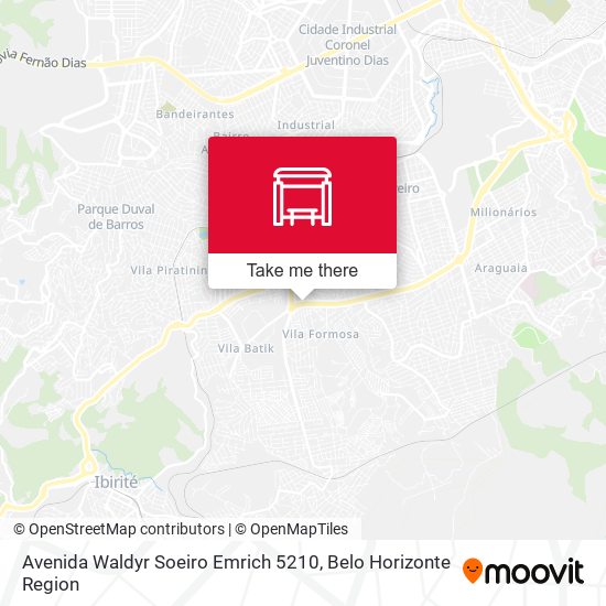 Avenida Waldyr Soeiro Emrich 5210 map