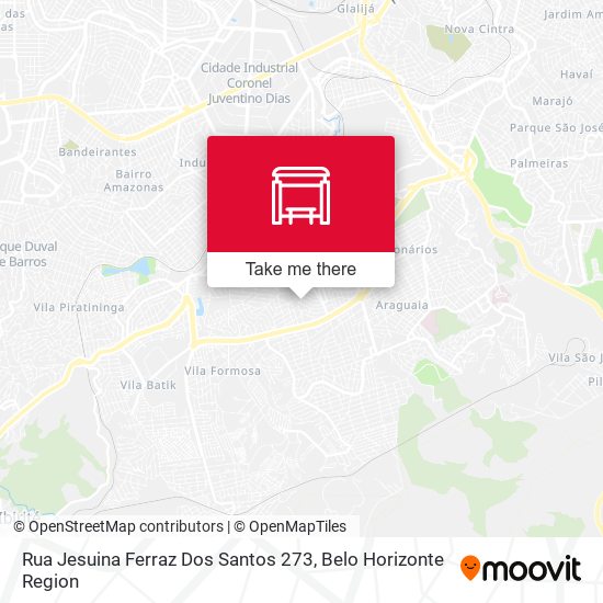 Rua Jesuina Ferraz Dos Santos 273 map
