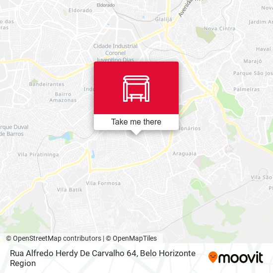 Rua Alfredo Herdy De Carvalho 64 map