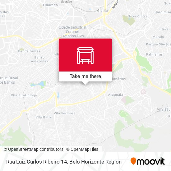Rua Luiz Carlos Ribeiro 14 map