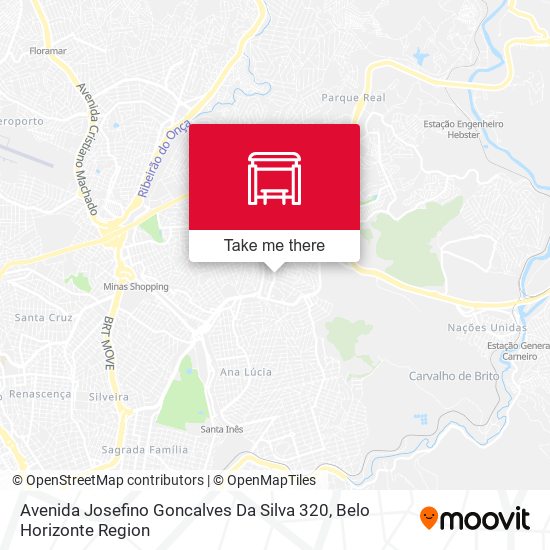 Mapa Avenida Josefino Goncalves Da Silva 320