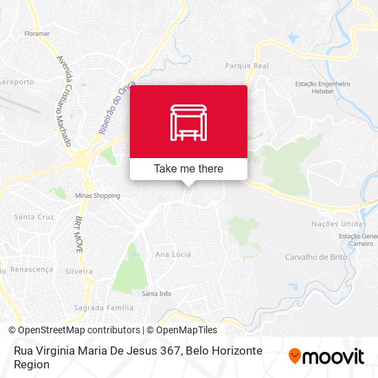 Mapa Rua Virginia Maria De Jesus 367