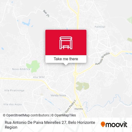 Rua Antonio De Paiva Meirelles 27 map