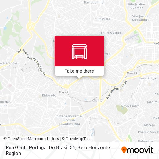 Rua Gentil Portugal Do Brasil 55 map