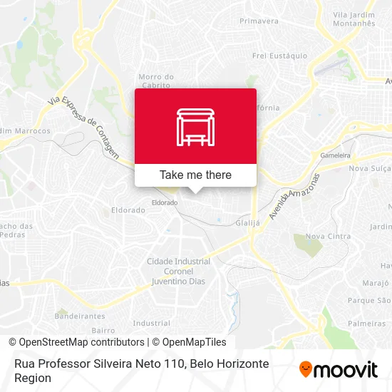 Rua Professor Silveira Neto 110 map