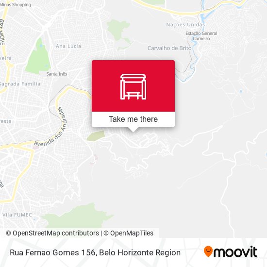 Rua Fernao Gomes 156 map