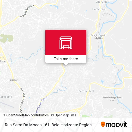 Rua Serra Da Moeda 161 map