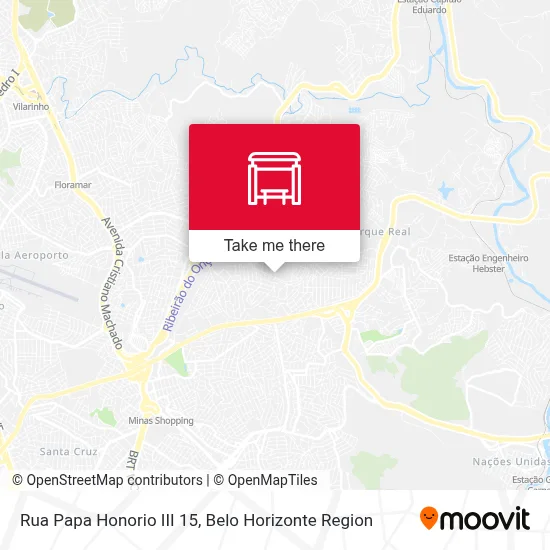 Rua Papa Honorio III 15 map