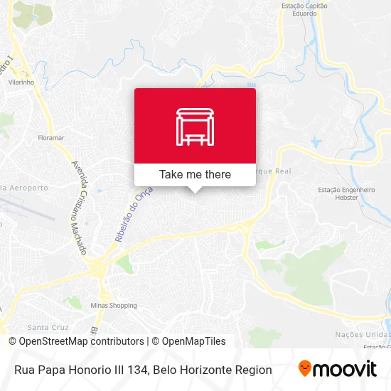 Rua Papa Honorio III 134 map