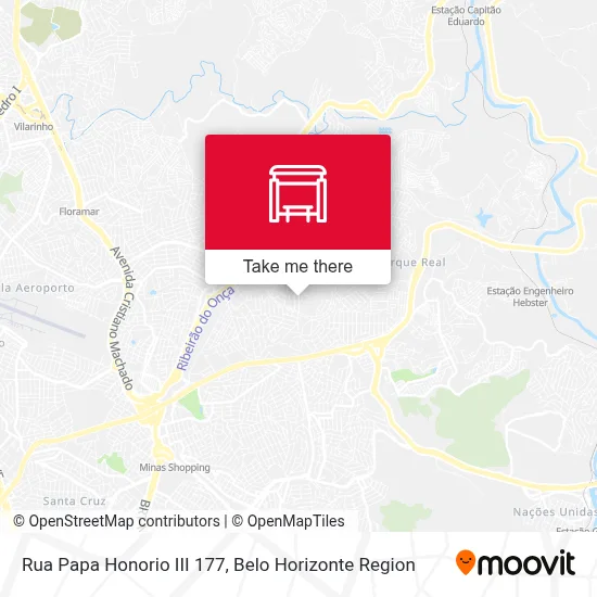 Rua Papa Honorio III 177 map