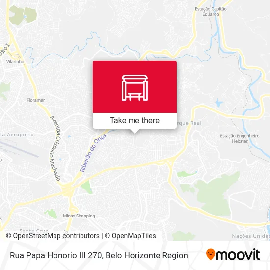 Rua Papa Honorio III 270 map