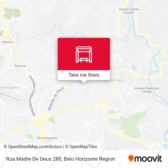 Rua Madre De Deus 280 map